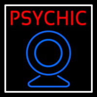 Red Psychic With Crystal Enseigne Néon