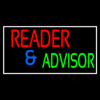 Red Reader And Green Advisor Enseigne Néon