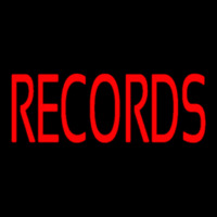Red Records 1 Enseigne Néon