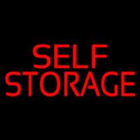 Red Self Storage Enseigne Néon