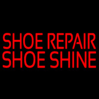 Red Shoe Repair Shoe Shine Enseigne Néon