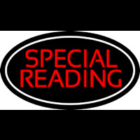 Red Special Reading White Border Enseigne Néon