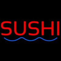 Red Sushi Enseigne Néon