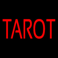 Red Tarot Enseigne Néon