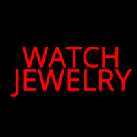 Red Watch Jewelry Enseigne Néon