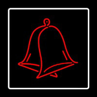 Red Wedding Bell Logo Enseigne Néon