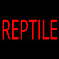 Reptile Block Enseigne Néon