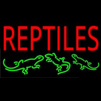 Reptiles 1 Enseigne Néon