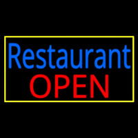 Restaurant Open 1 Enseigne Néon