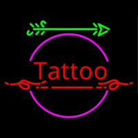 Retro Tattoo Arrow Enseigne Néon