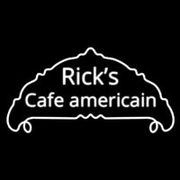 Ricks Cafe Americain  Enseigne Néon