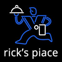 Ricks Piace Enseigne Néon