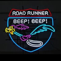 Road Runner Beep! Beep!  Enseigne Néon