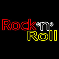 Rock N Roll Enseigne Néon