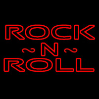 Rock N Roll Red Enseigne Néon