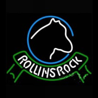 Rolling Rock Horsehead Ribbon Enseigne Néon