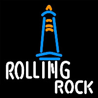 Rolling Rock Lighthouse Lounge Beer Sign Enseigne Néon