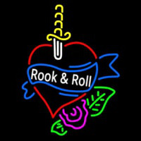 Rook And Roll Enseigne Néon