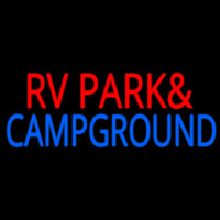Rv Park And Campground Enseigne Néon