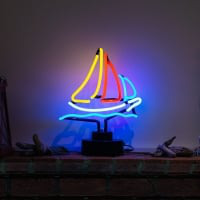 Sailling Boat Desktop Enseigne Néon