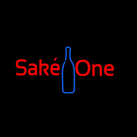 Sake One With Bottle Enseigne Néon