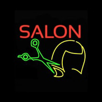Salon Haircut Logo Enseigne Néon