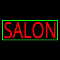 Salon With Yellow Border Enseigne Néon