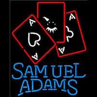 Samuel Adams Ace And Poker Beer Sign Enseigne Néon