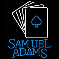 Samuel Adams Cards Beer Sign Enseigne Néon