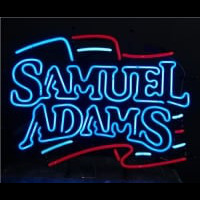 Samuel Adams Flag Enseigne Néon