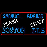 Samuel Adams Fresh Boston Ale On Tap Beer Sign Enseigne Néon