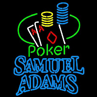 Samuel Adams Poker Ace Coin Table Beer Sign Enseigne Néon