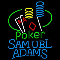 Samuel Adams Poker Ace Coin Table Beer Sign Enseigne Néon