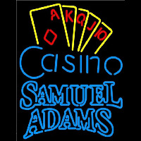 Samuel Adams Poker Casino Ace Series Beer Sign Enseigne Néon
