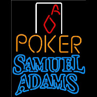 Samuel Adams Poker Squver Ace Beer Sign Enseigne Néon
