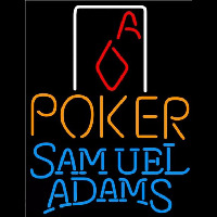 Samuel Adams Poker Squver Ace Beer Sign Enseigne Néon