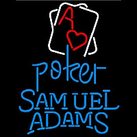 Samuel Adams Rectangular Black Hear Ace Beer Sign Enseigne Néon