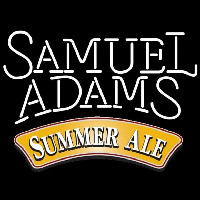 Samuel Adams Summer Ale White Beer Sign Enseigne Néon