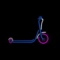 Scooter Logo Enseigne Néon