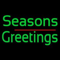 Seasons Greetings 1 Enseigne Néon