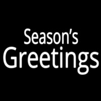 Seasons Greetings Enseigne Néon