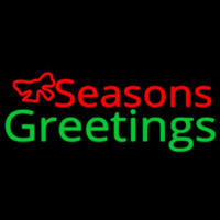 Seasons Greetings Enseigne Néon