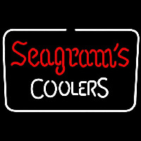 Segrams Coolers Beer Sign Enseigne Néon
