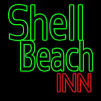 Shell Beach Inn Enseigne Néon