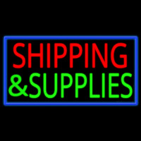 Shipping And Supplies Enseigne Néon