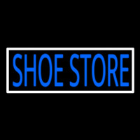 Shoe Store With Border Enseigne Néon