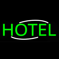 Simple Green Hotel Enseigne Néon