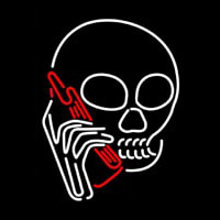 Skull Enseigne Néon