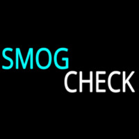 Smog Check Enseigne Néon