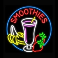 Smoothies with Fruit Enseigne Néon